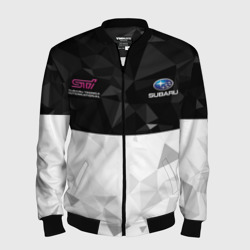 Мужской бомбер 3D Subaru WRX STI +спина