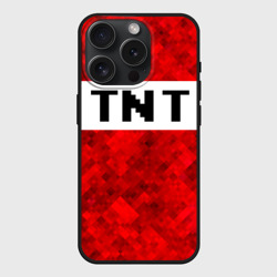 Чехол силиконовый для Apple iPhone 15 Pro матовый Minecraft