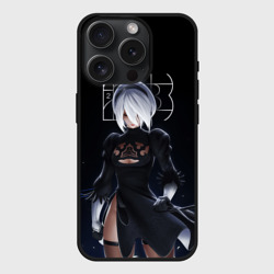 Чехол силиконовый для Apple iPhone 15 Pro матовый 2B