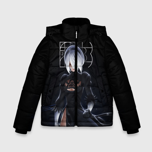 Зимняя куртка для мальчиков 3D 2B, цвет светло-серый