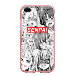 Чехол для iPhone 7Plus/8 Plus матовый Senpai