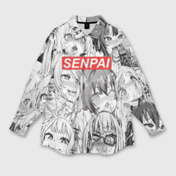 Мужская рубашка oversize 3D Senpai