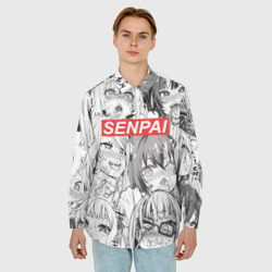 Мужская рубашка oversize 3D Senpai - фото 2