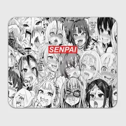 Прямоугольный коврик для мышки Senpai