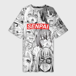 Платье-футболка 3D Senpai