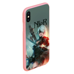 Чехол для iPhone XS Max матовый Nier - фото 2