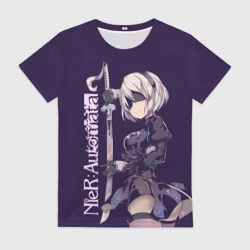 Женская футболка 3D Nier Automata