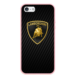 Чехол для iPhone 5/5S матовый Lamborghini Ламборгини