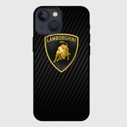 Чехол для iPhone 13 mini Lamborghini Ламборгини