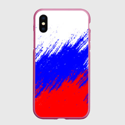 Чехол для iPhone XS Max матовый Россия