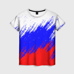 Женская футболка 3D Россия