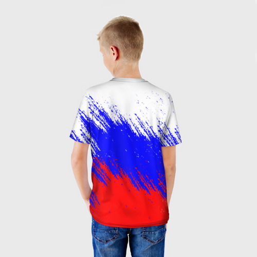 Детская футболка 3D Россия., цвет 3D печать - фото 4