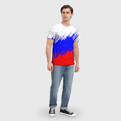 Мужская футболка 3D Россия - фото 5