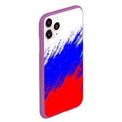 Чехол для iPhone 11 Pro Max матовый Россия - фото 2