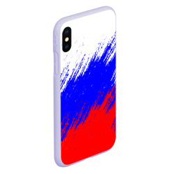 Чехол для iPhone XS Max матовый Россия - фото 2