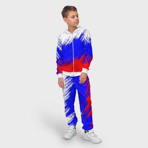 Детский 3D костюм с принтом Россия, фото на моделе #1