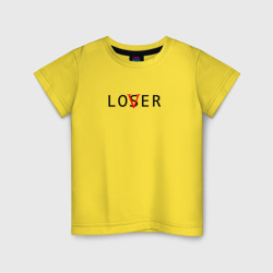 Детская футболка хлопок Lover - loser