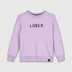 Детский свитшот хлопок Lover - loser