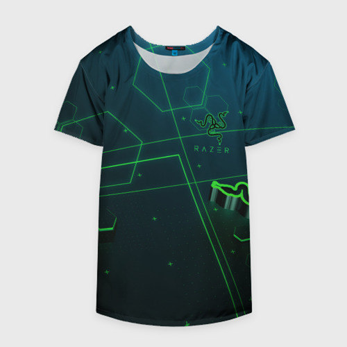 Накидка на куртку 3D RAZER CYBERSPORT, цвет 3D печать - фото 4