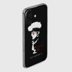 Чехол для iPhone 16 силиконовый с защитой камеры Спайк космический ковбой - фото 2