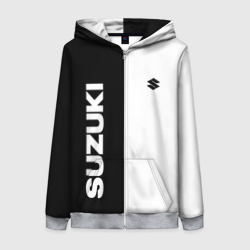 Женская толстовка 3D на молнии Suzuki Сузуки