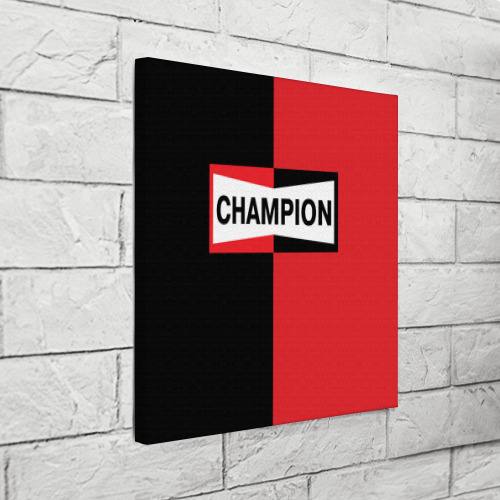Холст квадратный Champion, цвет 3D печать - фото 3