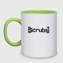 Кружка двухцветная Scrubs