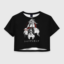 Женская футболка Crop-top 3D Shaman King