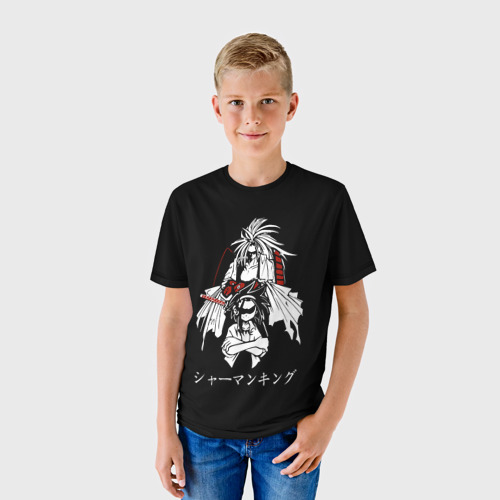 Детская футболка 3D Shaman King, цвет 3D печать - фото 3