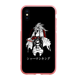 Чехол для iPhone XS Max матовый Shaman King