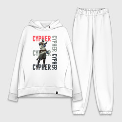 Женский костюм хлопок Oversize Cypher Valorant