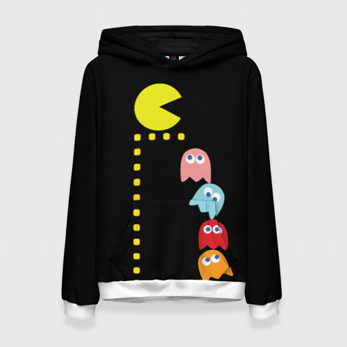 Женская толстовка 3D Pac-man, цвет 3D печать