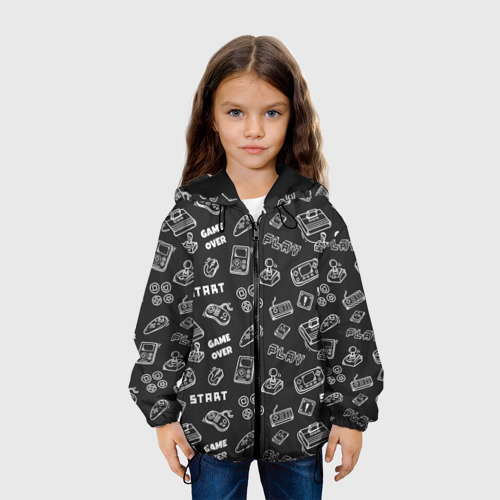 Детская куртка 3D Video game, цвет черный - фото 4
