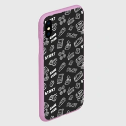 Чехол для iPhone XS Max матовый Video game - фото 2