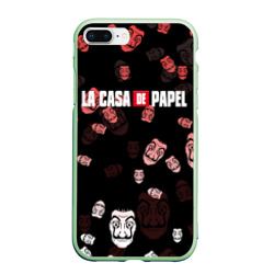 Чехол для iPhone 7Plus/8 Plus матовый La Casa de Papel Бумажный дом