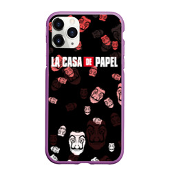 Чехол для iPhone 11 Pro Max матовый La Casa de Papel Бумажный дом