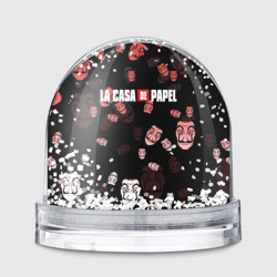 Игрушка Снежный шар La Casa de Papel Бумажный дом