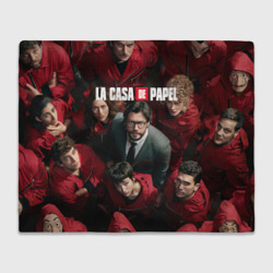 Плед 3D Бумажный дом La Casa de Papel