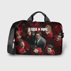 Сумка для ноутбука 3D Бумажный дом La Casa de Papel