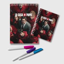 Блокнот Бумажный дом La Casa de Papel