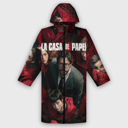 Женский дождевик 3D Бумажный дом La Casa de Papel