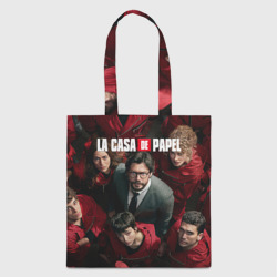 Шоппер 3D Бумажный дом La Casa de Papel