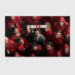 Флаг 3D Бумажный дом La Casa de Papel