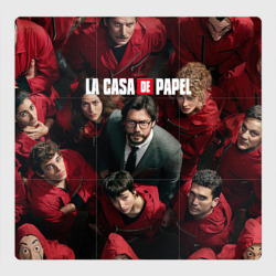 Магнитный плакат 3Х3 Бумажный дом La Casa de Papel