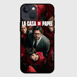 Чехол для iPhone 13 mini Бумажный дом La Casa de Papel