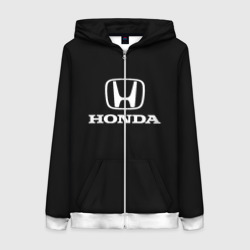 Женская толстовка 3D на молнии Honda