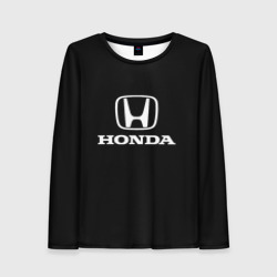 Женский лонгслив 3D Honda