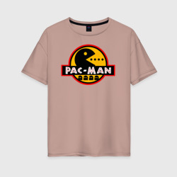 Женская футболка хлопок Oversize Pac-MAN