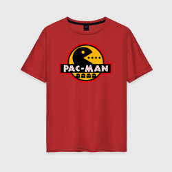 Женская футболка хлопок Oversize Pac-MAN