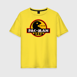 Женская футболка хлопок Oversize Pac-MAN